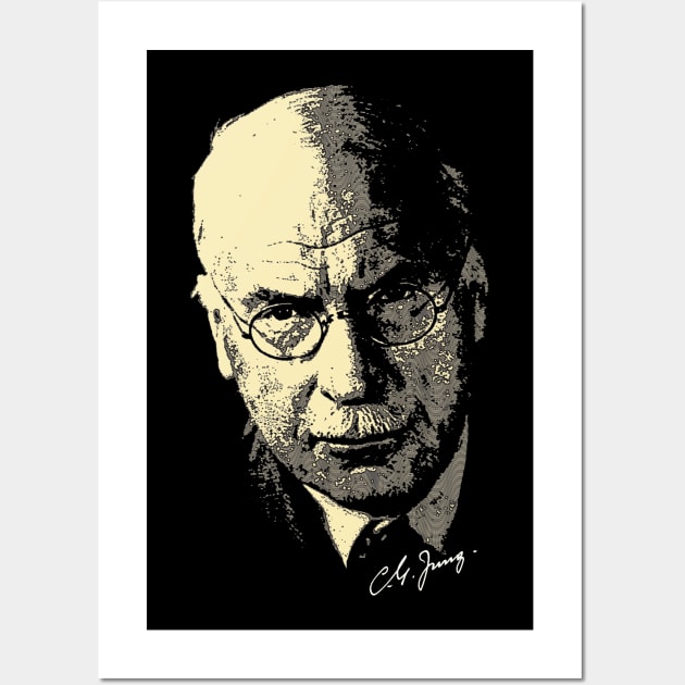 Carl Gustav Jung Wall Art by LosFutbolko